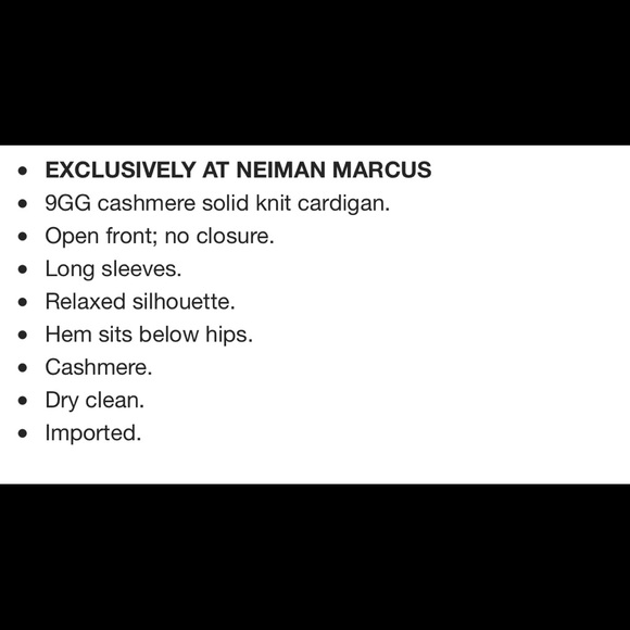 ✨Ultra-soft✨ NM Cashmere “Classic” Open Cardigan - Picture 7 of 10